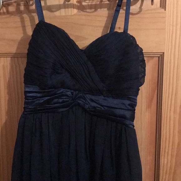 Beautiful Forever 21 dress dark navy blue! - Picture 2 of 9